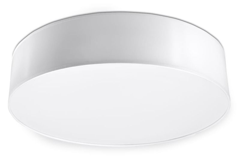 Plafon sufitowy nowoczesny Sollux Lighting Arena biały 3 x E27 x IP20 wym: 12 x 45 x 45 cm - 1 szt.