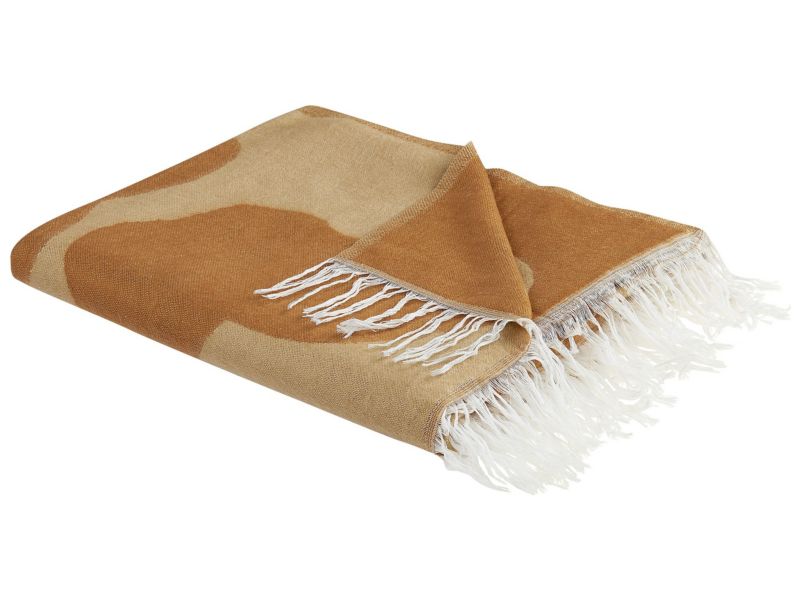 Koc Bangre 130 x 170 cm Pomarańczowy 1 szt.