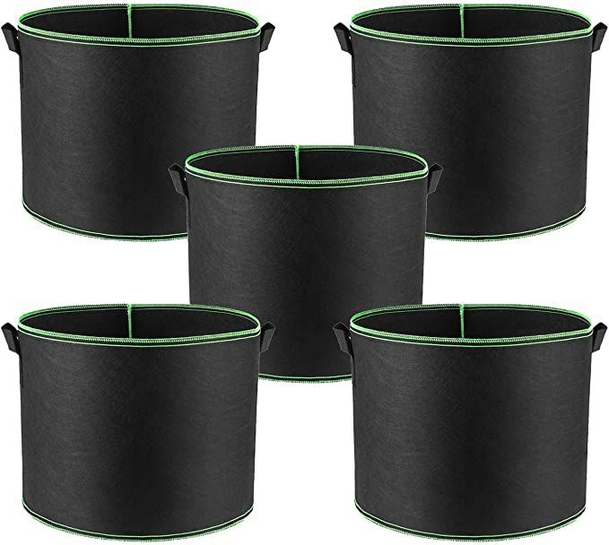 Doniczka Cultivo Ogrodowa Materiałowa na kwiaty zioła 13l 5 szt