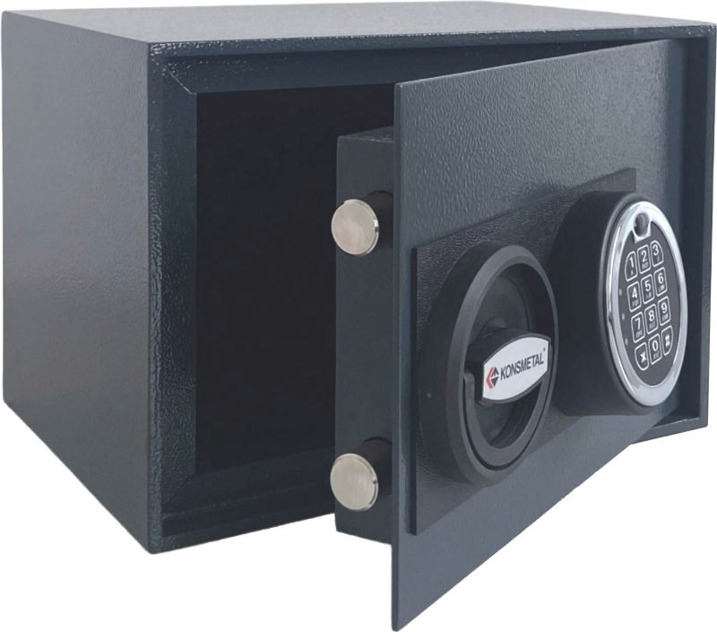 Sejf elektroniczny certyfikowany klasa S1 Konsmetal Koliber 2.0 205 x 298 x 213 mm