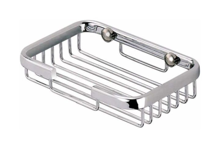 Mydelniczka Stella chrom ścienna metalowa z zestawem montażowym 1 szt.