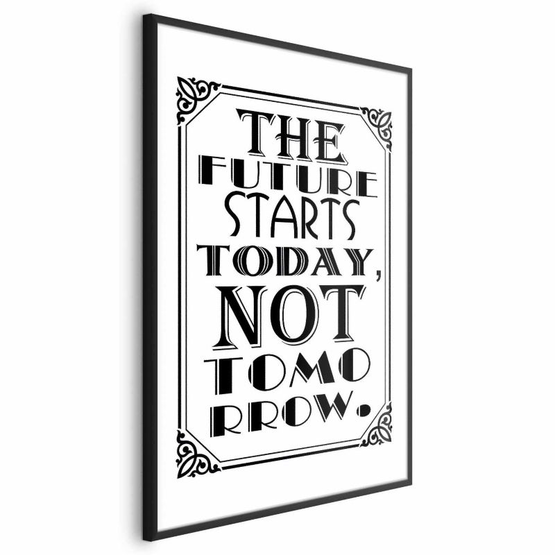 Plakat Artgeist Future 60x90 cm z ramą czarną 1 szt
