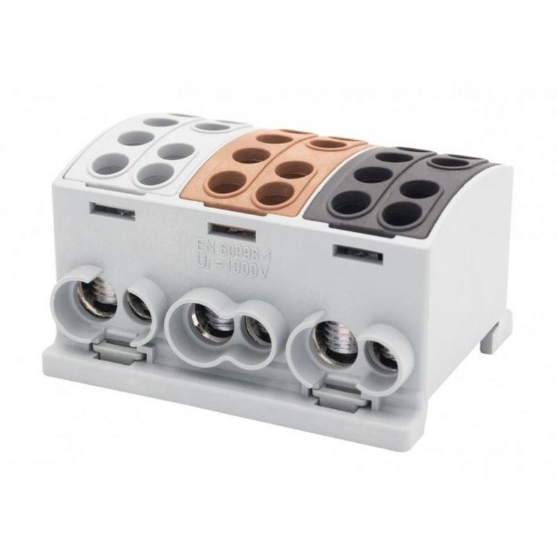 Złaczka szynowa F-Elektro HLK 3x125A-2 (1x35,1x25 / 1x35,1x25) (3L) F2.0386 1szt.