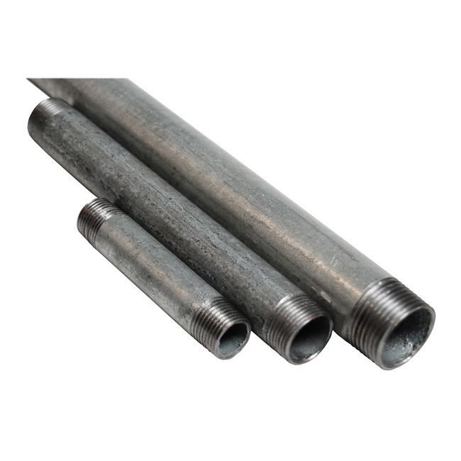 Rura gwintowana 15 x 350 mm ocynkowana