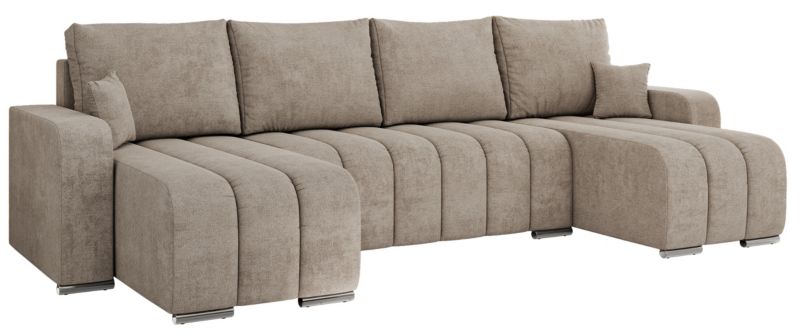 Narożnik MKS Meble KIRASSO U uniwersalny Beżowy struktura 1szt.