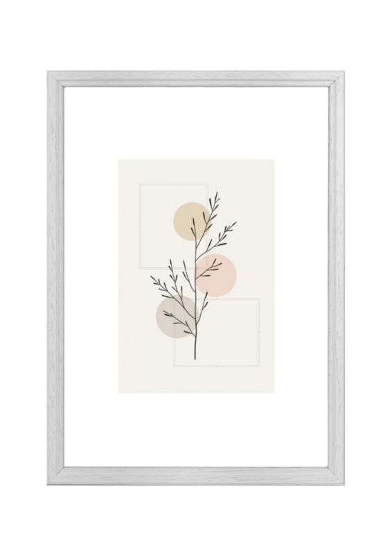 Ramka na zdjęcia klasyczna One Art Solo 40x50 cm biały 1 szt