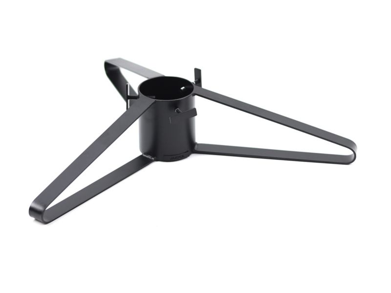 Stojak choinkowy JAKPOL Loft fi9.5cm metalowy czarny 1 szt.