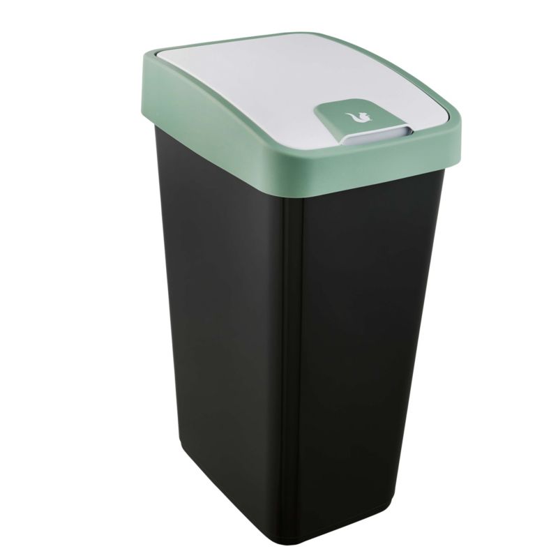 Kosz na śmieci z naciskaną pokrywą KEEEPER 45l Nordic green 1 szt.