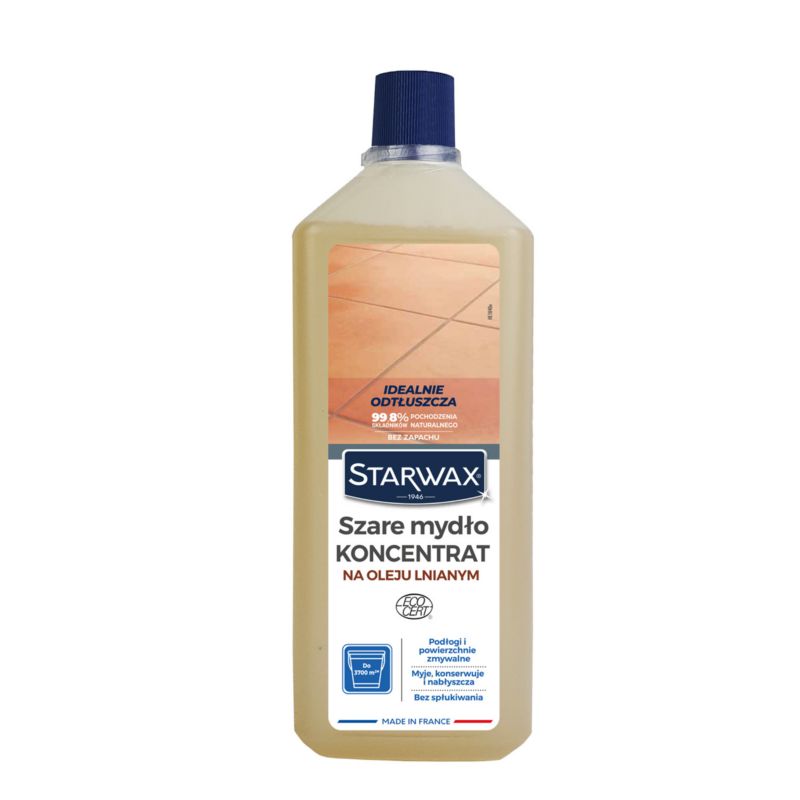 Szare mydło koncentrat na oleju lnianym Starwax 1 l