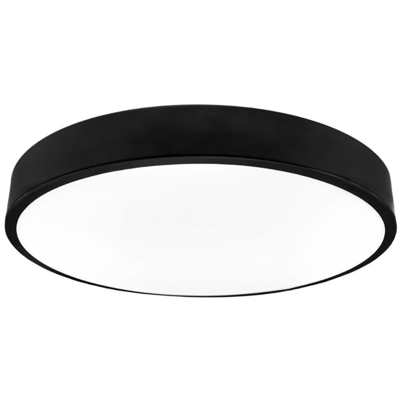 Plafon IdeaLED Houston czarno-biały LED 36W 4000K 3240lm IP20 wym: 5 x 40 x 40 cm metal - 1 szt.