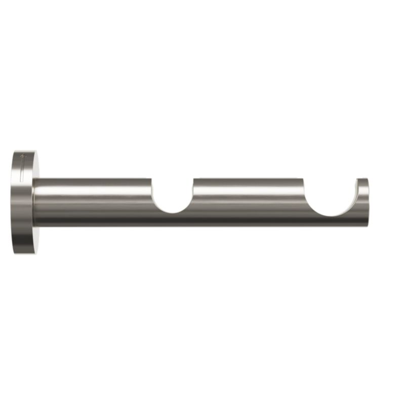 Wspornik ścienny podwójny Goodhome Athens 19/25 mm szary