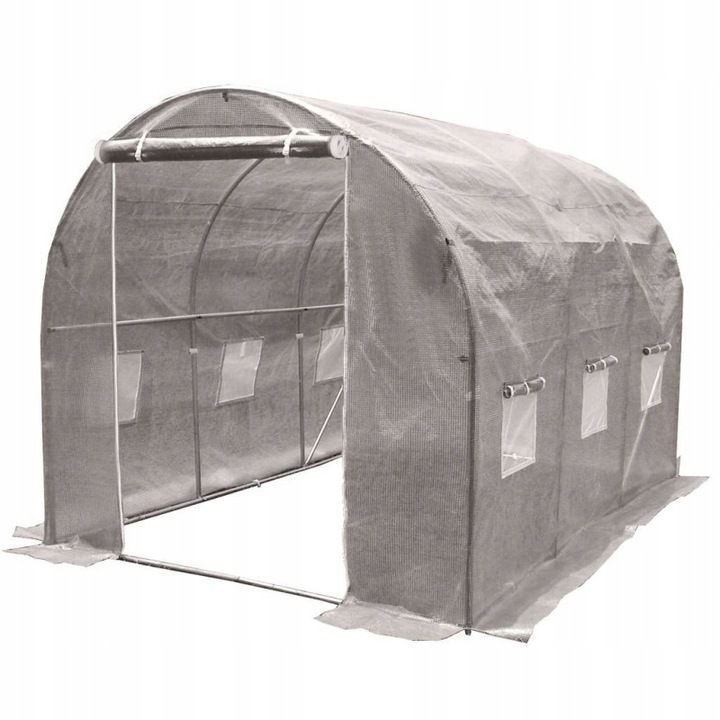 Pokrycie do Tunelu Ogrodowego 4iQ 2x4,5m Szare UV 1szt.