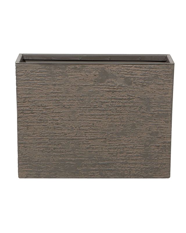 Doniczka Edessa Kamień 60 cm Ciemnobrązowy 1 szt.