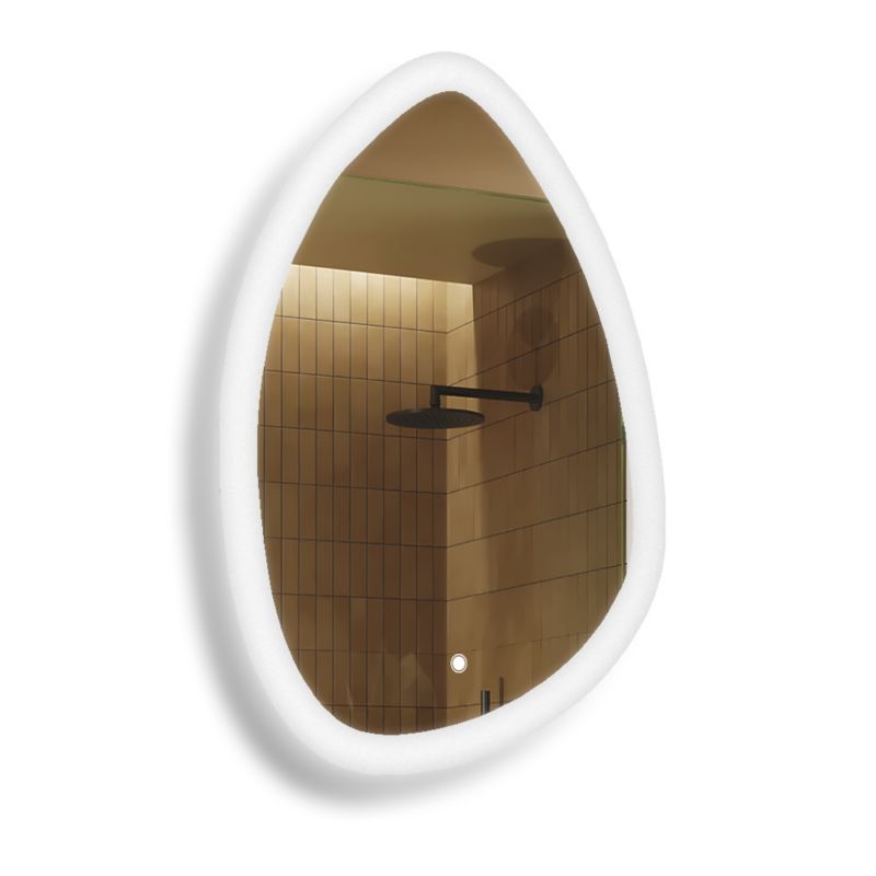 Lustro łazienkowe Artforma LED 64x94cm nieregularne LED Dual włącznik SFLA222 1szt.