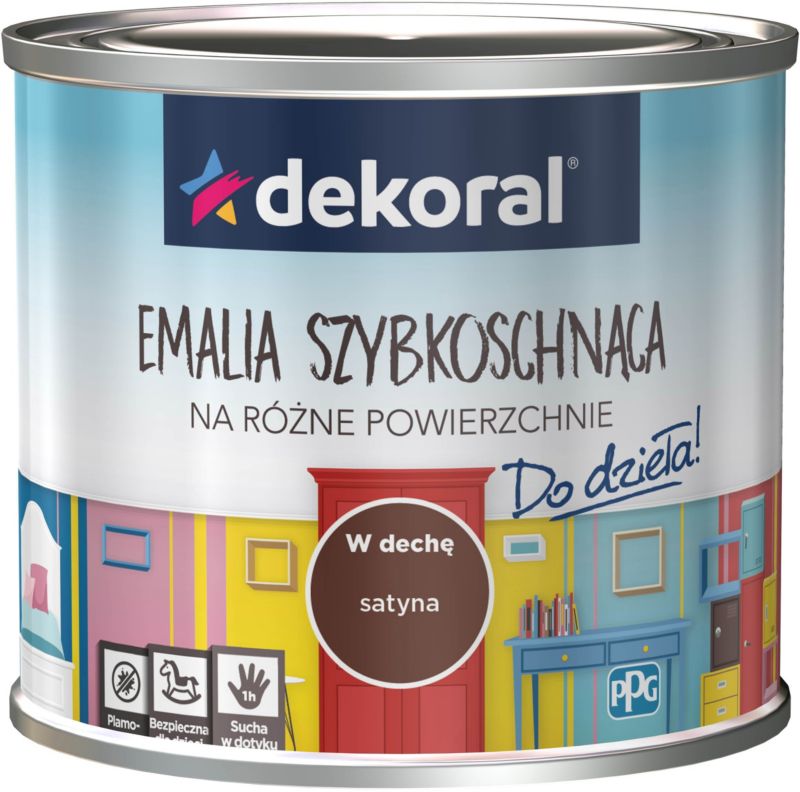 Emalia Do dzieła Dekoral w dechę 0,5 l