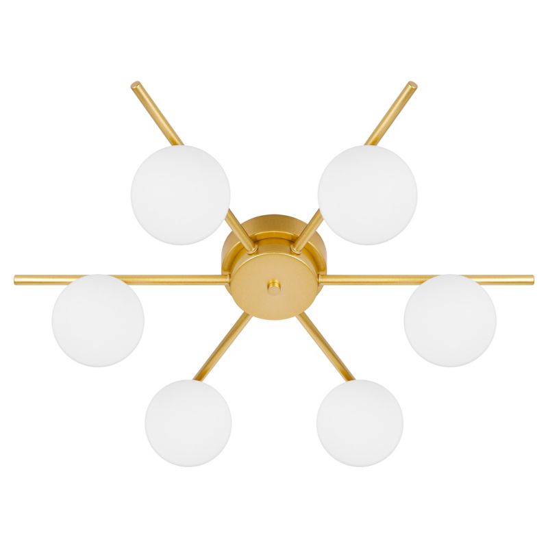 Żyrandol LED MasterLED Bali G9 lampa sufitowa 58 cm IP20 złoty 1 szt.