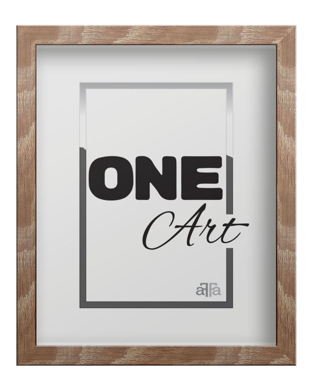 Ramka kwadratowa Hekla 40x40 MDF sonoma jasna 1szt.