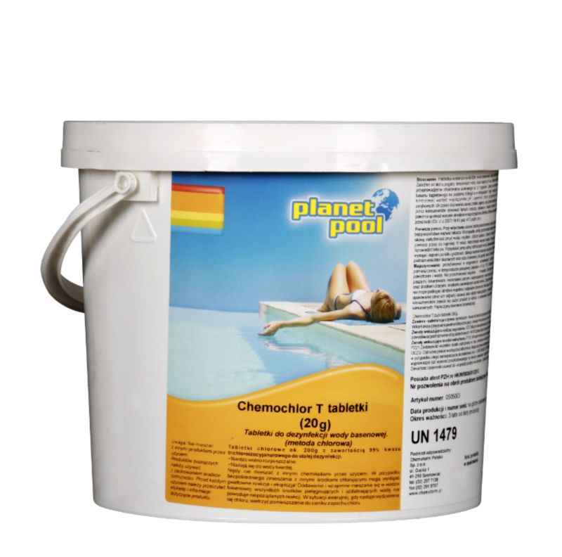 Chemia basenowa, Pool Systems, Chemoform, Chemochlor T tabletki 20g, 3Kg