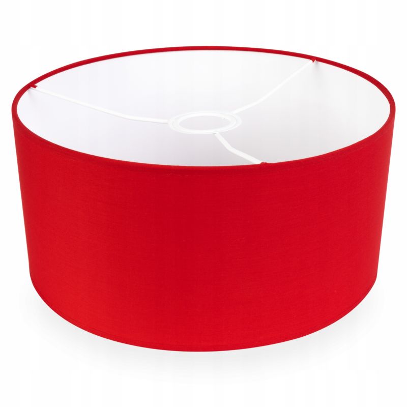 Abażur do lampy wiszącej stojącej Light Home LH 40cm E27 czerwony 1szt.