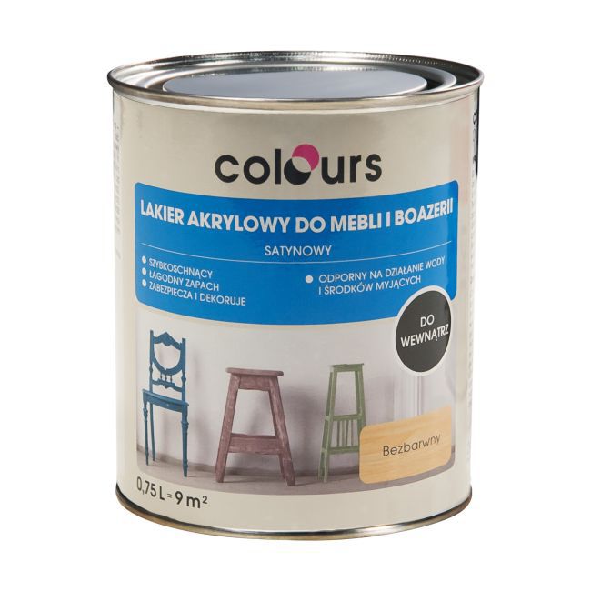 Lakier Colours satynowy mat 0,75 l