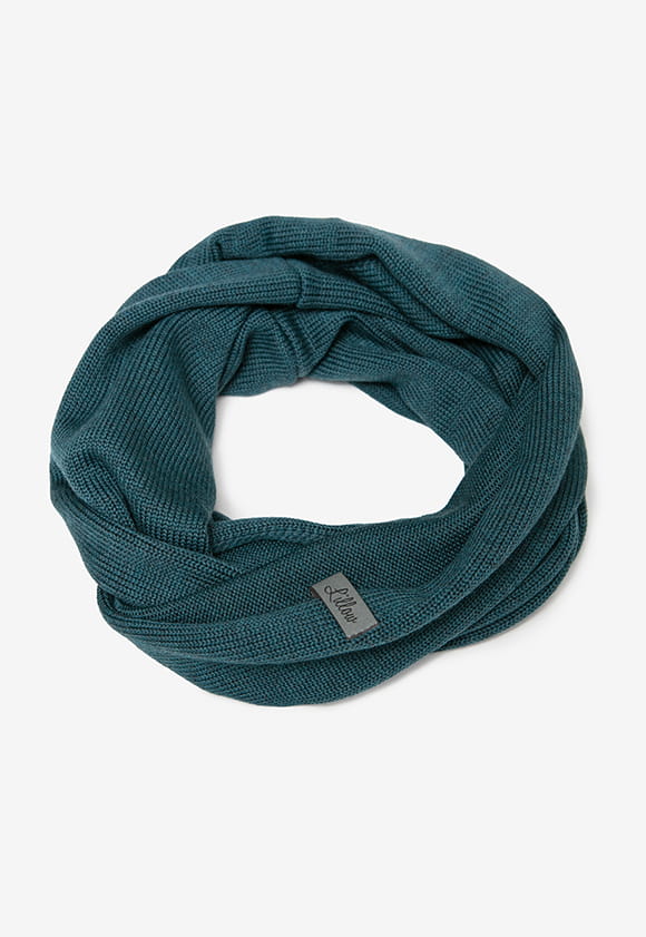 Lillow - WEŁNIANY KOMIN DAMSKI - morski - Uszyto w Polsce