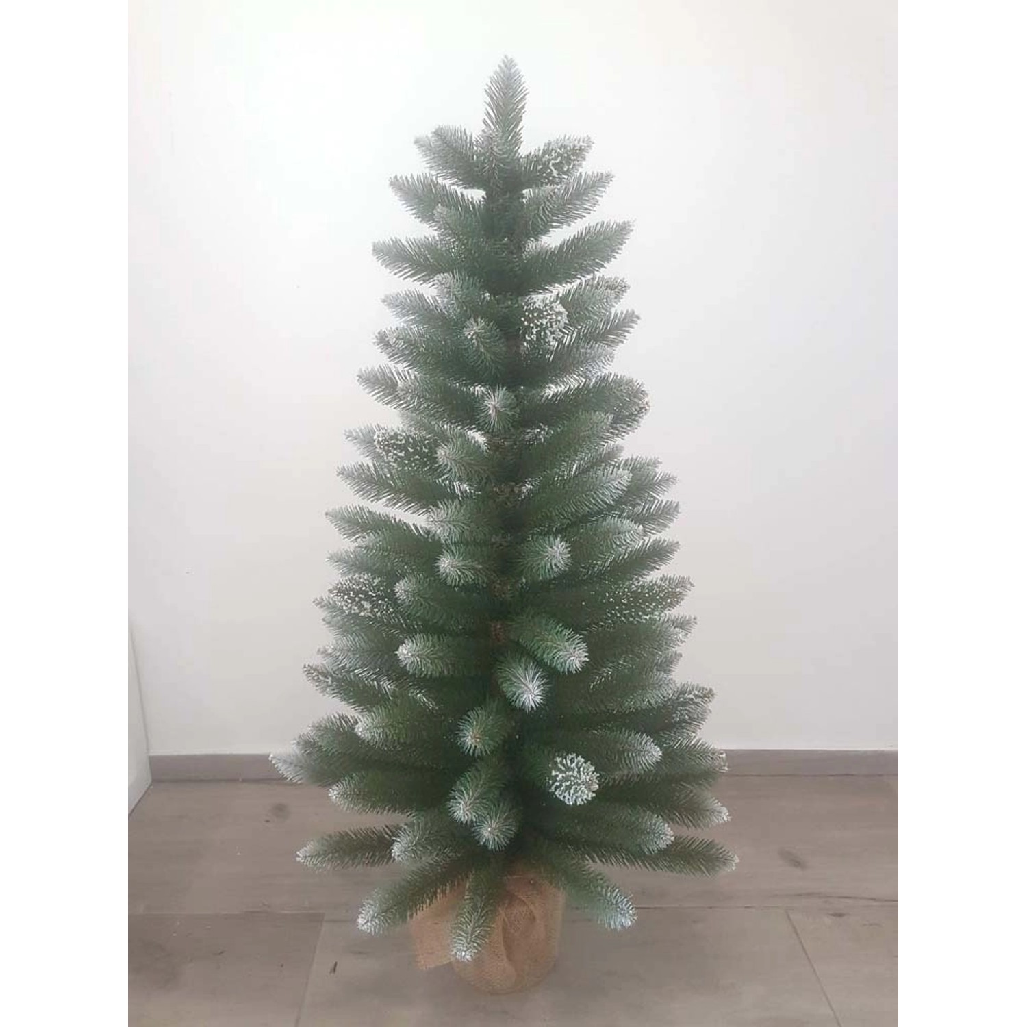 Choinka sztuczna świerk diamentowy ośnieżony - wys. 60 cm