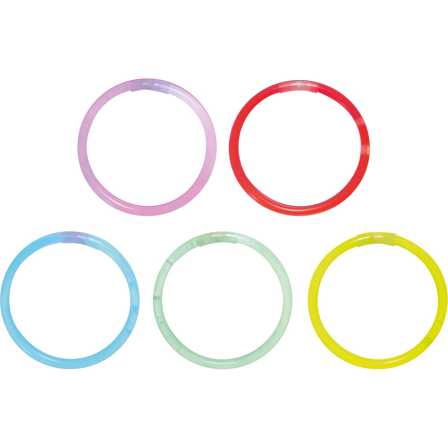 Świetliki GLOW STICKS Zestaw 25 sztuk mix