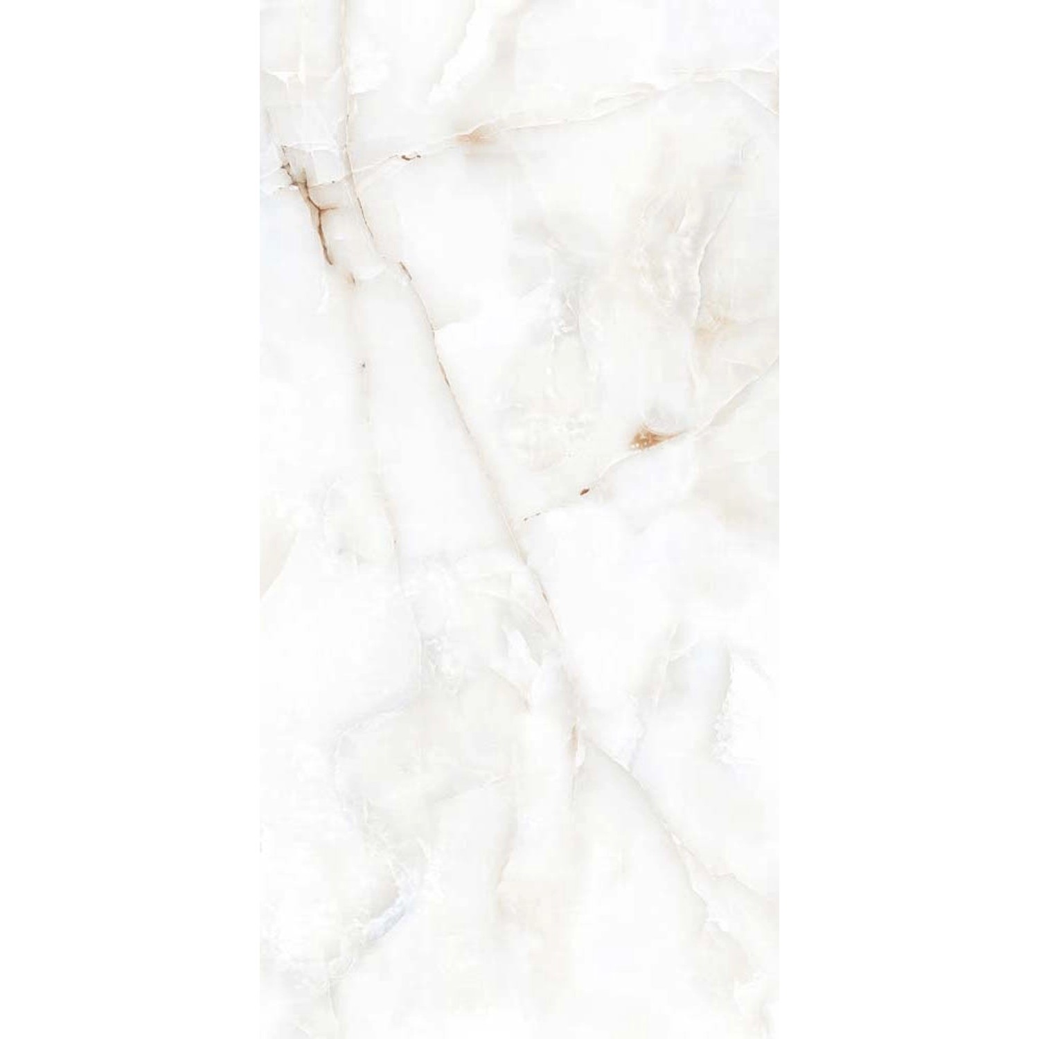 Gres szkliwiony polerowany Logan snow 60 x 120 cm