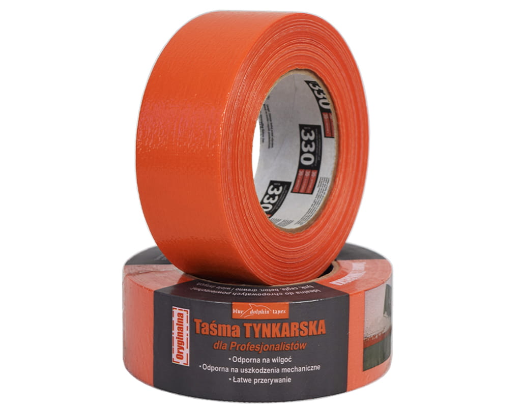 BLUE DOLPHIN TAŚMA TYNKARSKA ELEWACYJNA PREMIUM POMARAŃCZOWA 38MMX50M