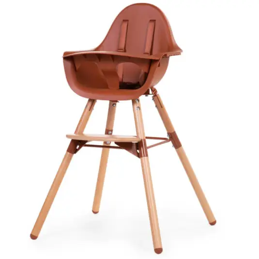 Childhome Krzesełko do karmienia Evolu 2 Natural/Rust