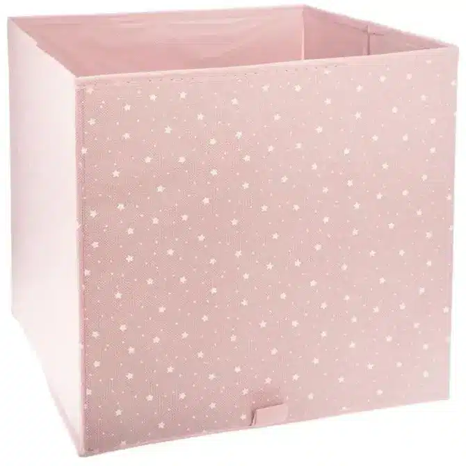 Składany pojemnik do przechowywania dla dzieci różowy DB