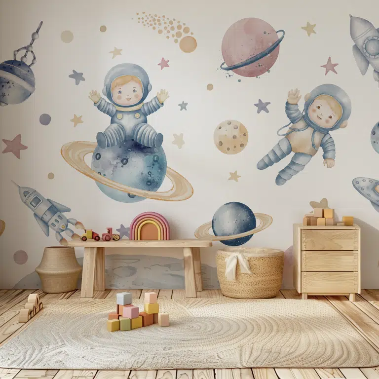 Fototapeta dla dzieci Kosmiczna Przygoda - 650