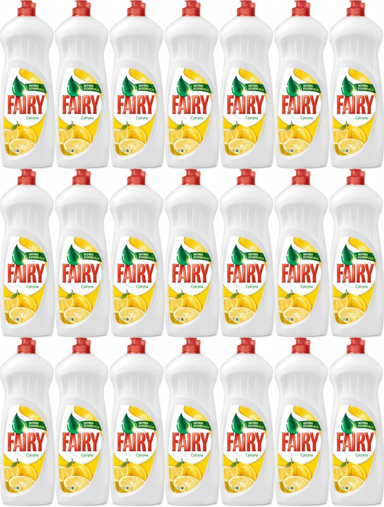 21x Płyn do naczyń Fairy, cytrynowy, 450ml