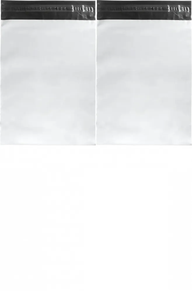 2x Foliopaki kurierskie Emerson, 26x35cm, 50 sztuk, biały