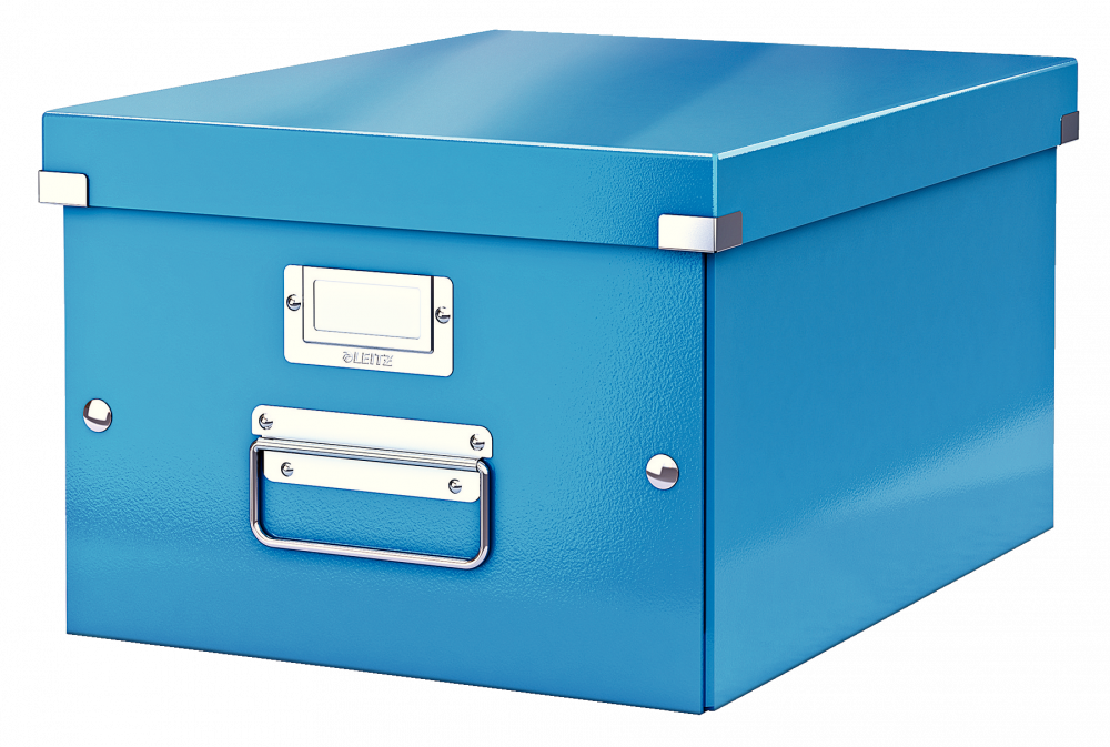 Pudło uniwersalne Leitz Click&Store Wow, A4, niebieski