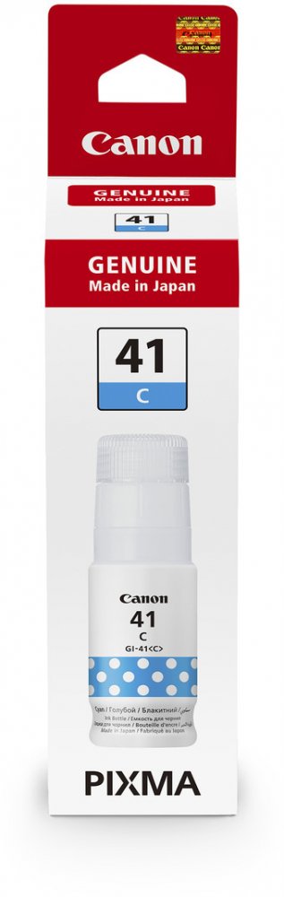 Tusz Canon 41 C (4543C001, GI-41 C), 7700 stron, 70ml, cyan (błękitny)