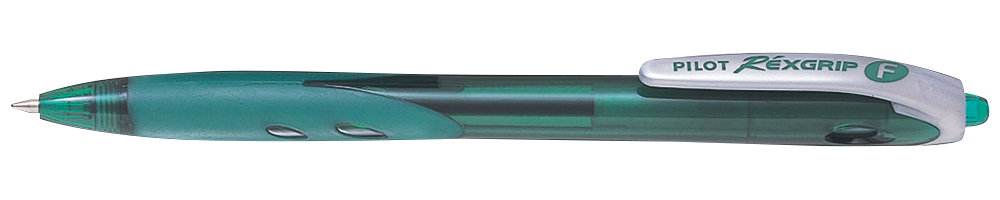 Długopis automatyczny Pilot, Rexgrip F, 0.21mm, zielony