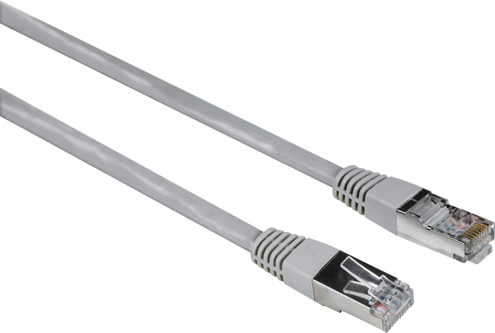 Kabel sieciowy CAT5e STP RJ45 Hama, 20m, szary