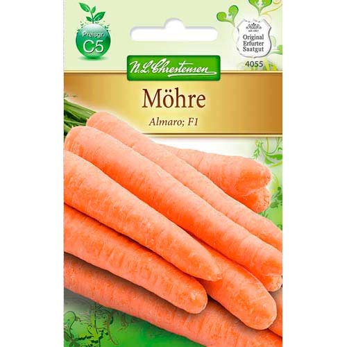 1 pac, Morcovi Almaro F1 Chrestensen - Semințe: Mod de ambalare: 1 pac