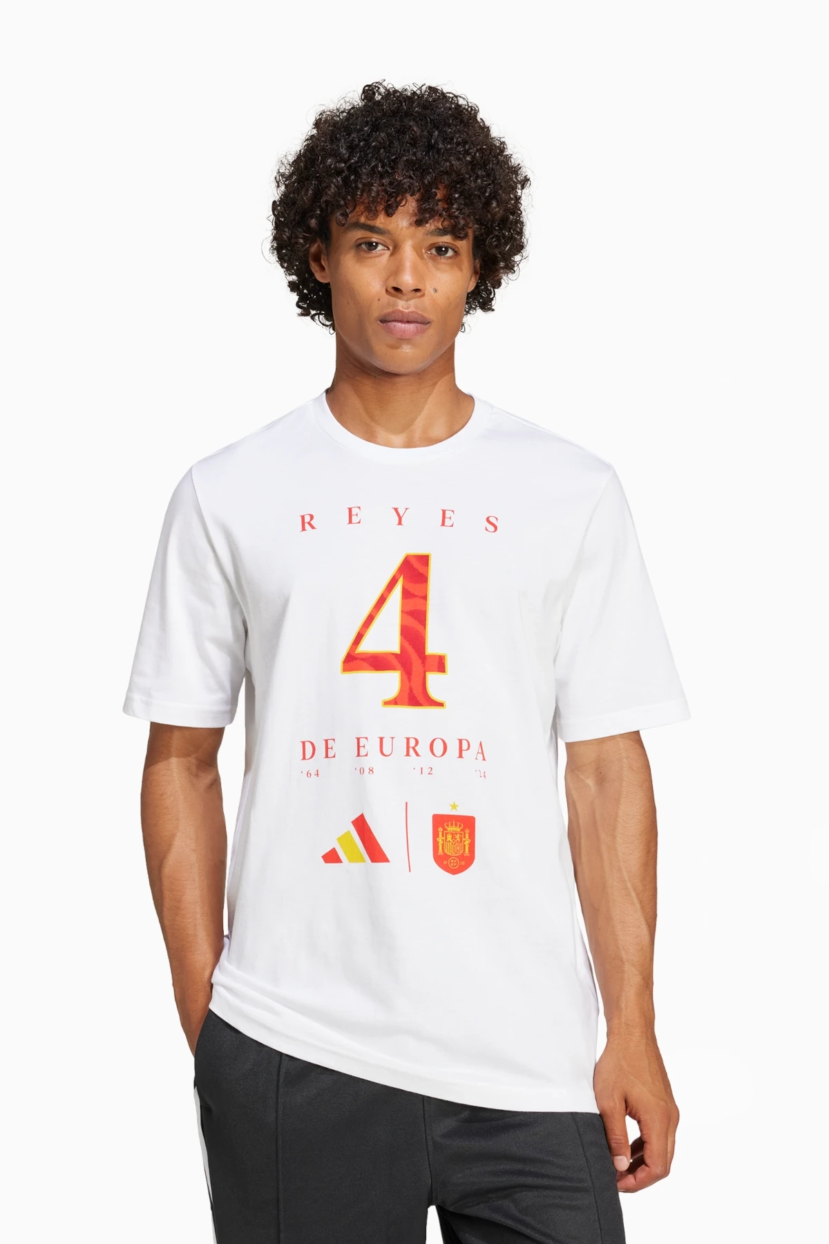 Koszulka Reprezentacji Hiszpanii adidas 2024 Winners - Biały