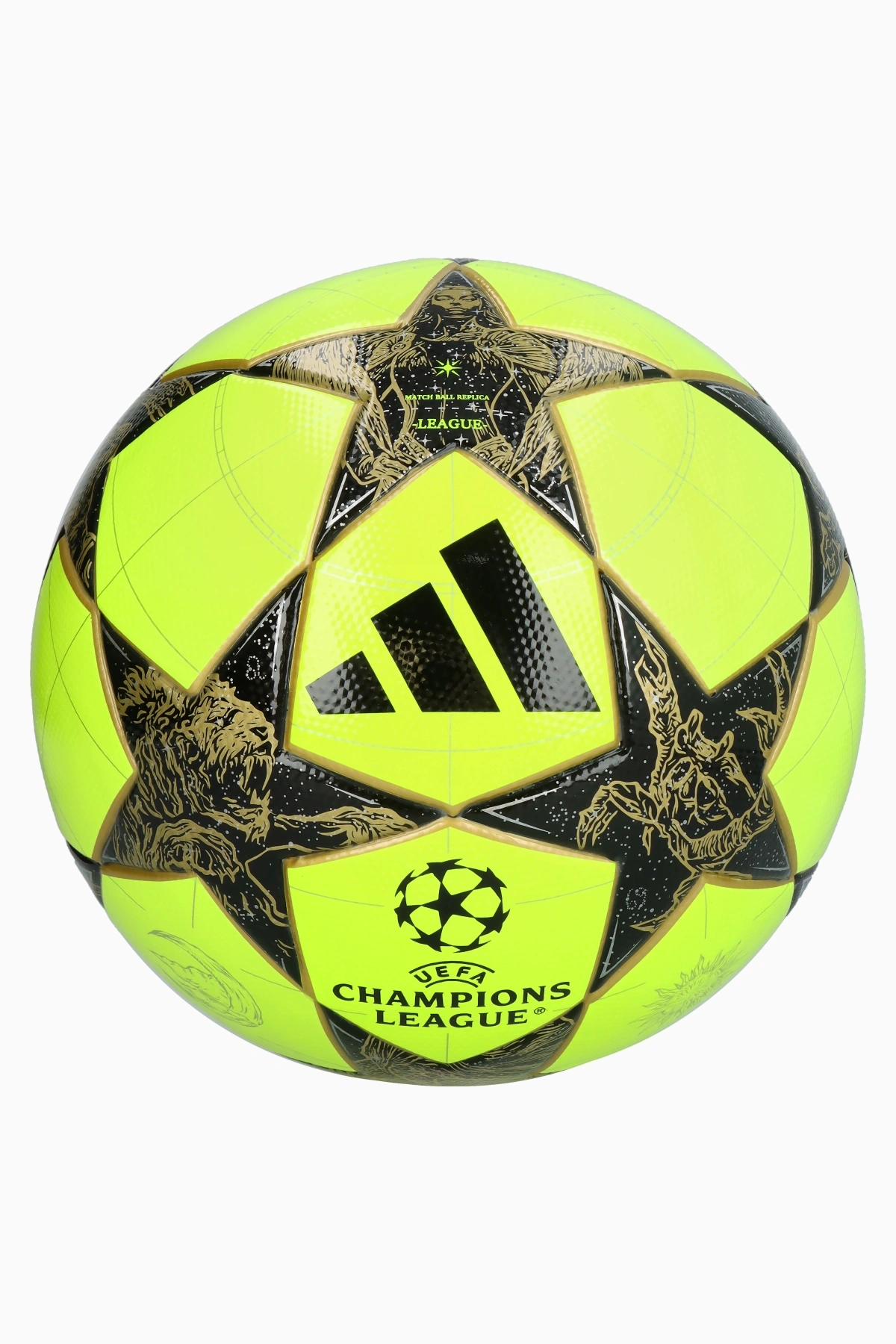 Piłka adidas UCL League 25/26 Winter rozmiar 5 - Żółty