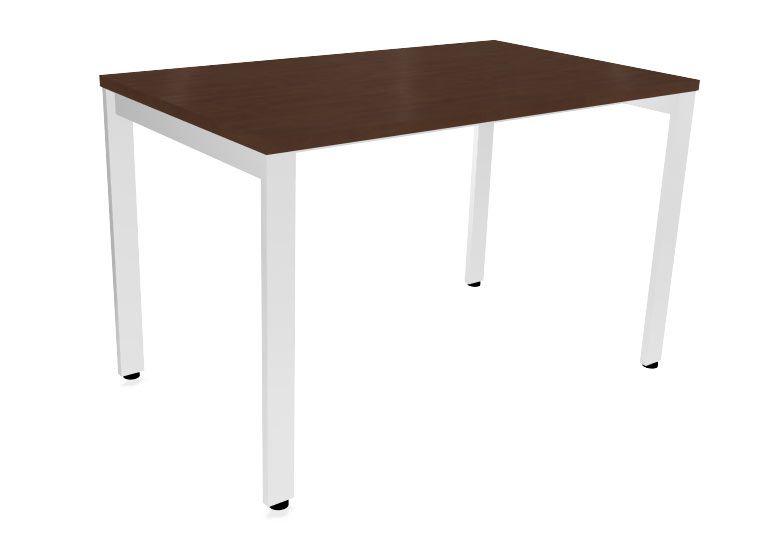 NOTER PO137 Biurko pojedyncze 118,5x70x74h (Kolor blatu: Orzech Saleve)