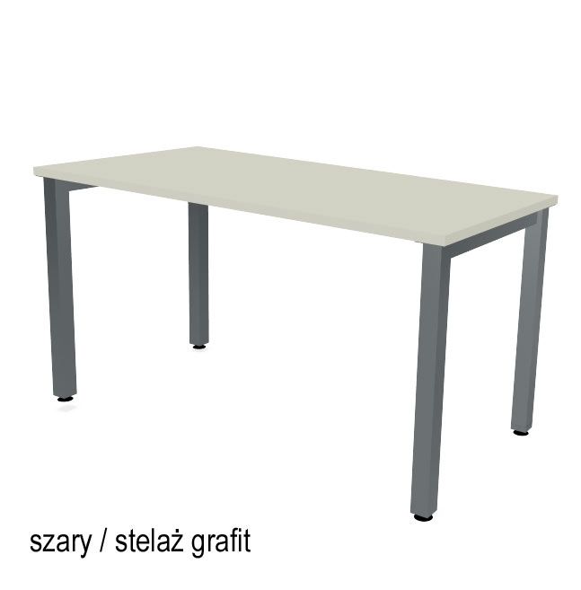 HEBE BK04/7 Biurko proste 78,5x70x74h (Kolor blatu: Szary)