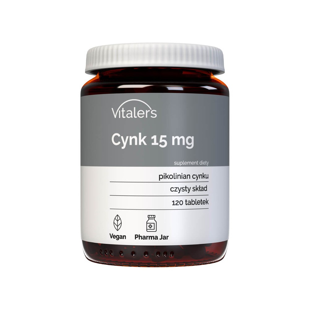 Vitaler's cynk 15 mg, 120 tabletek