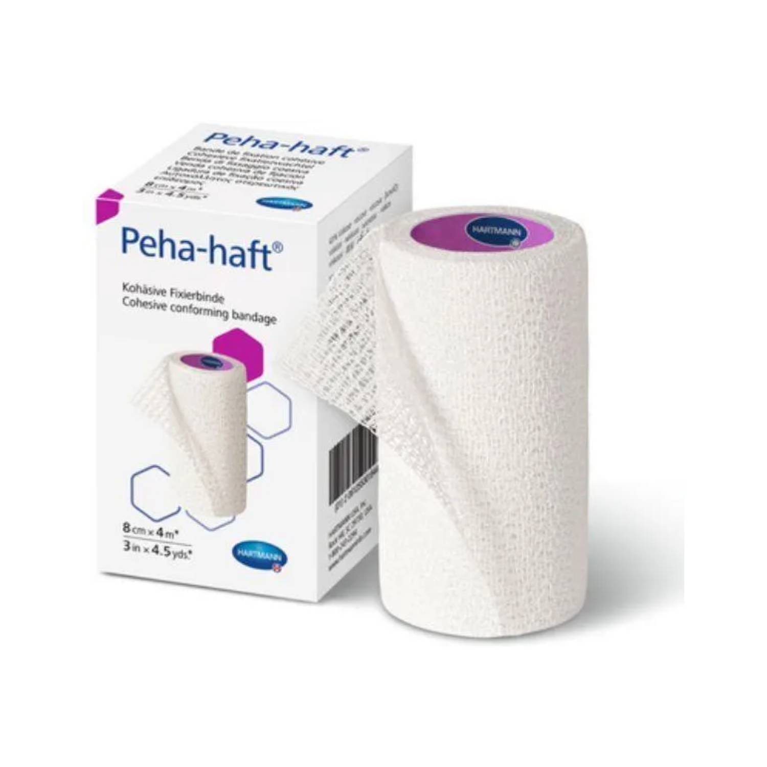 Peha-haft - opaska podtrzymująca, 8 cm x 4 m, 1 sztuka