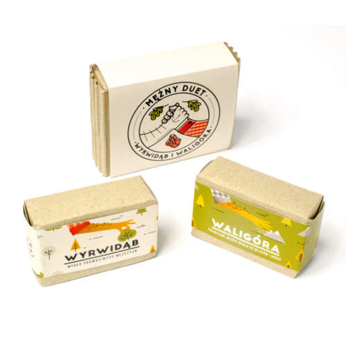 Cztery szpaki mężny duet - mydła dla prawdziwych mężczyzn, wyrwidąb i waligóra, 1 zestaw