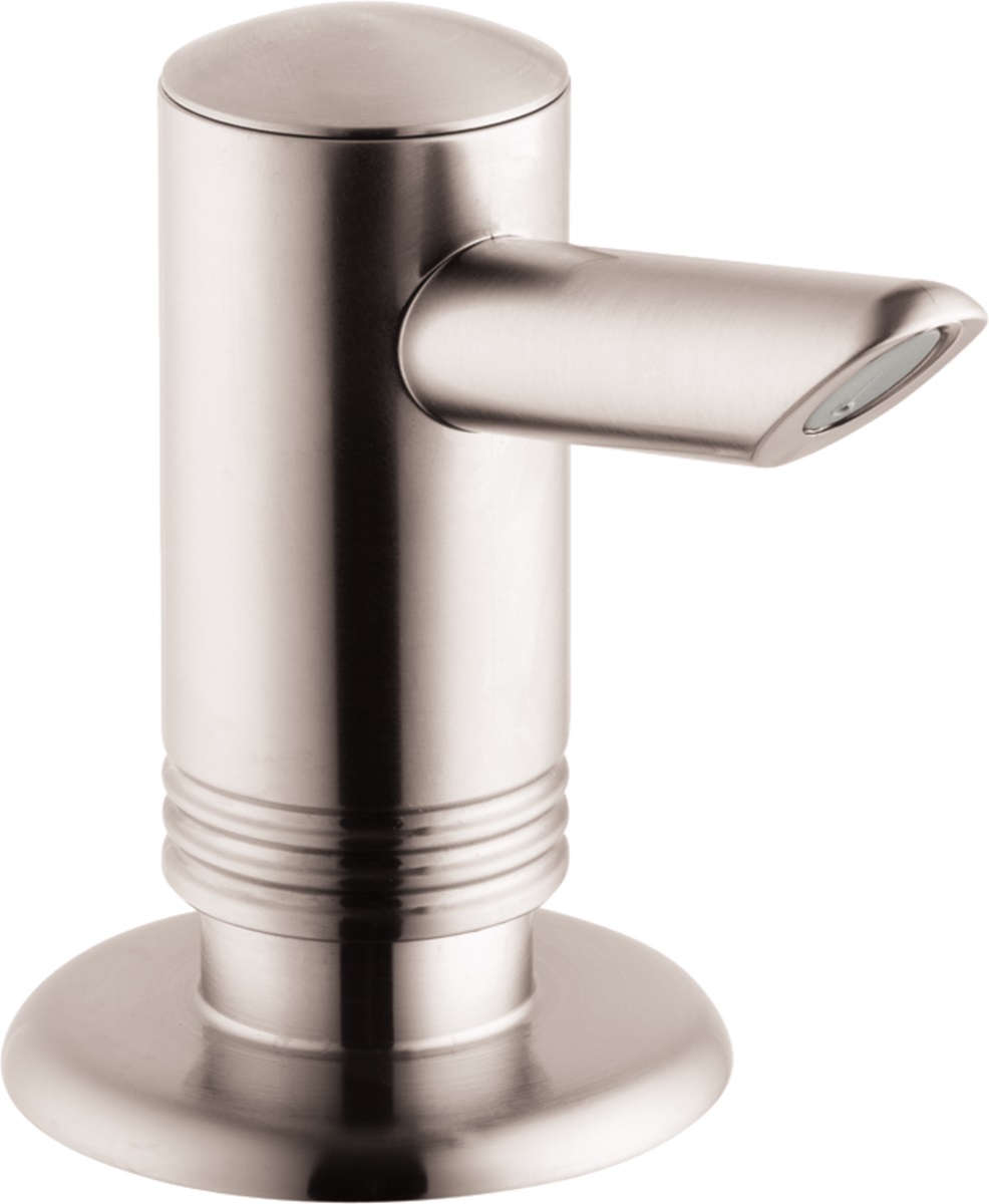 Hansgrohe dozownik do płynu 300 ml blatowy stalowy 40418800
