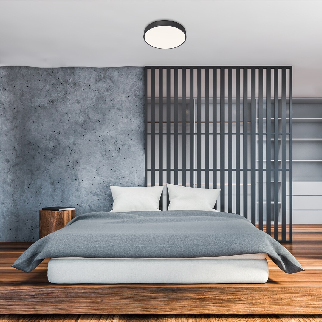 Rabalux Tesia plafon 1x60W LED czarny mat/biały 3316