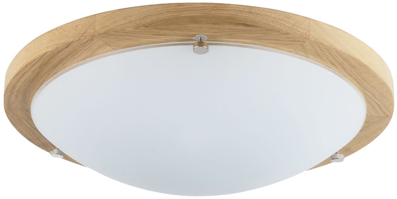 Spot-Light Frida plafon 1x13W LED dąb olejowany/biały 4753174