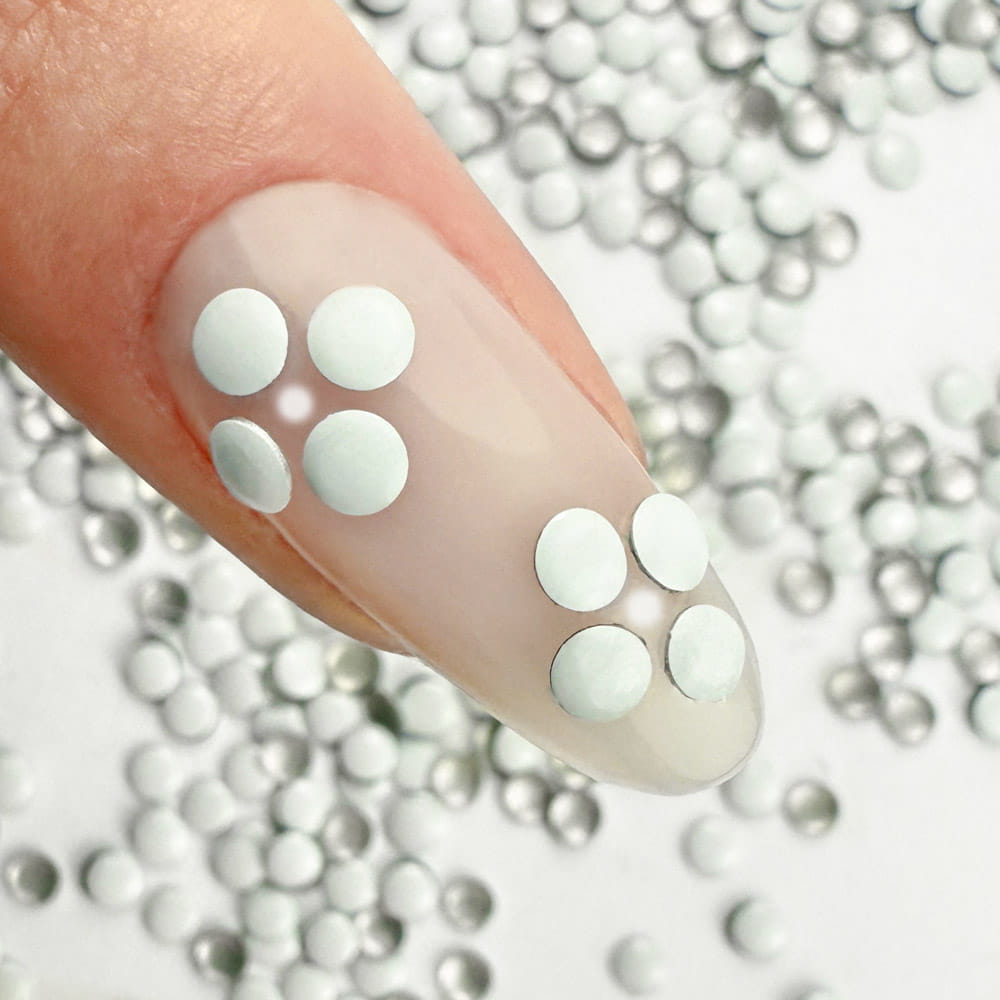 ShinePins gładkie ćwieki błyskotki ozdoby do paznokci large NTN Premium Nr 1 5g